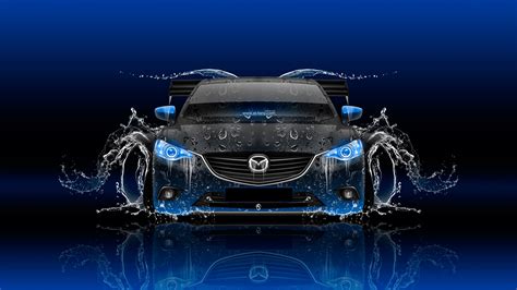 Car wallpaper 4k gtr wallpress free wallpaper site. Mazda 6 JDM Tuning Front Water Car 2016 Wallpapers el Tony Cars | INO VISION
