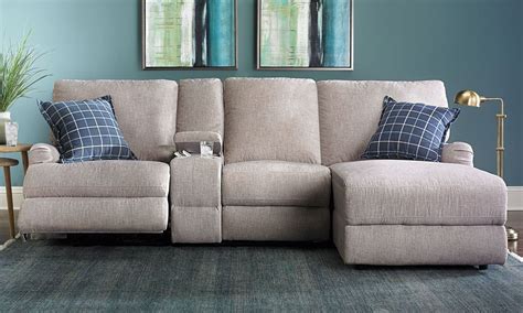 Alton Power Reclining Sectional Sofa With Chaise Power Reclining