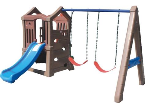 Plastic Swing Slide Sets Kids Plastic Playground Sets Swing Slide