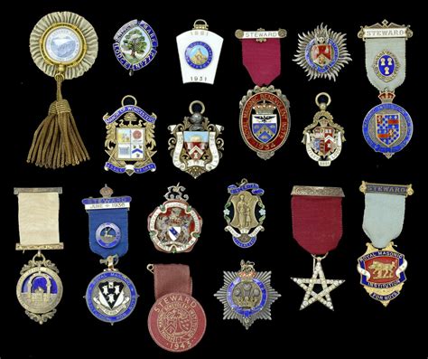 Numisbids Noonans Auction 173 8 Apr 2020 Masonic Jewels And Medals