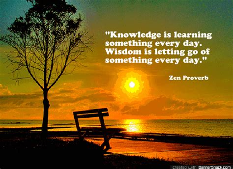Knowledge Is Learning Something New Every Day