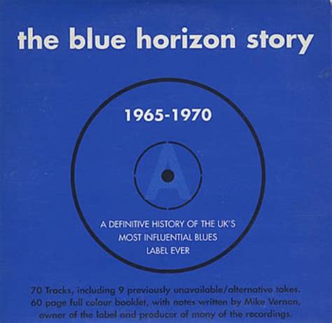 Blue Horizon The Blue Horizon Story Sampler Uk Promo Cd Album Cdlp