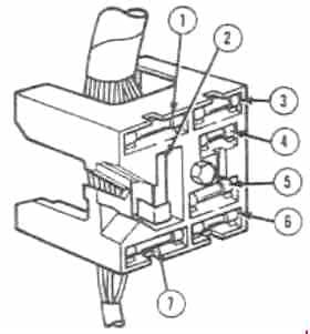 Ford Mustang (1969 - 1970) - fuse box diagram - Auto Genius