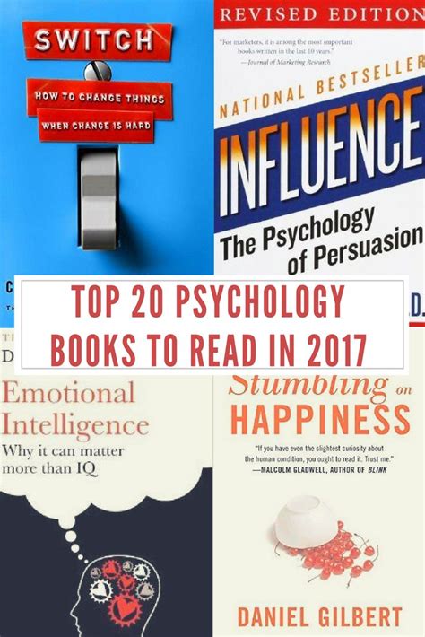 The Top 20 Best Psychology Books To Read In 2017 Psychology Books