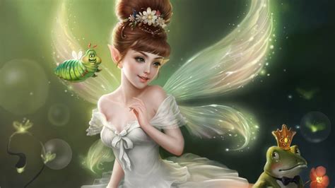 The Fairy And That Frog Prince Full Hd Wallpaper And Background Image