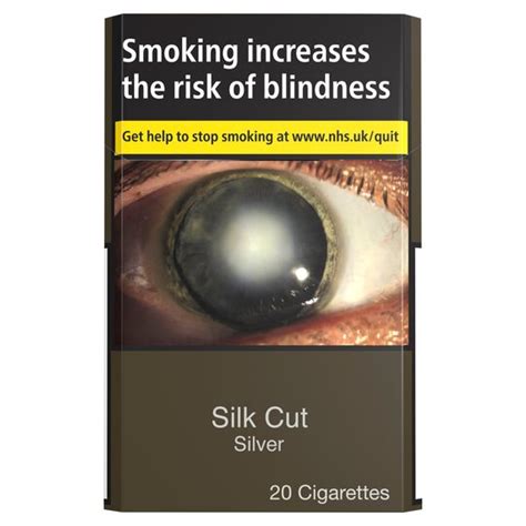 Silk Cut Silver Cigarettes 20 Pack Tesco Groceries