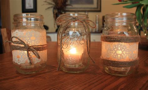 Turn The Bridal Party Into Martha Stewarts Candle Jars Mason Jar