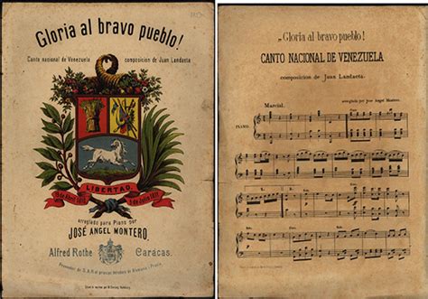 Himno Nacional De Venezuela Un Canto Patriota Correo De Lara