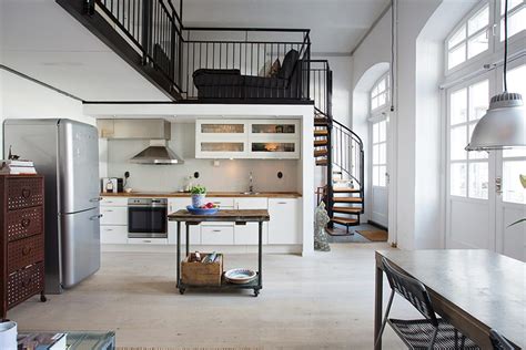 Claves de la decoracion de un loft industrial. Loft de 67 m² de estilo nórdico - industrial - Blog tienda ...