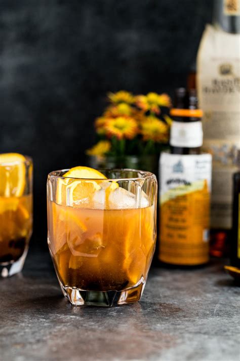 Cozy Bourbon Old Fashioneds Sweet Potato Syrup Plays Well With