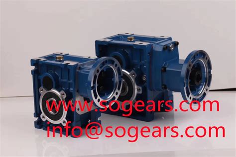 High Effciency Km063 Series Helical Hypoid Hollow Shaft Gearbox 3000rpm