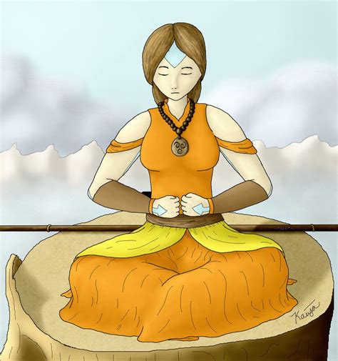 Meditation Peak By Kaiyaaquamarine Avatar Aang The Last Airbender