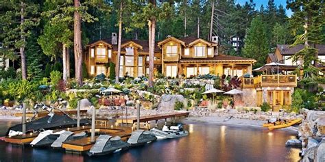 The Worlds Most Expensive Homes And Who Owns Them Lake Tahoe Getaway