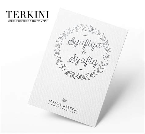 Kad kahwin yang 100% boleh tukar skrip hanya rm 30 kad diy 1.0 menyediakan template kad template kad kahwin corak bunga depan dan belakang kad. MOshims: Harga Kad Kahwin Hot Stamping