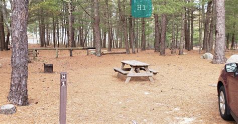 Fearing Pond Campground — Myles Standish State Forest South Carver Ma