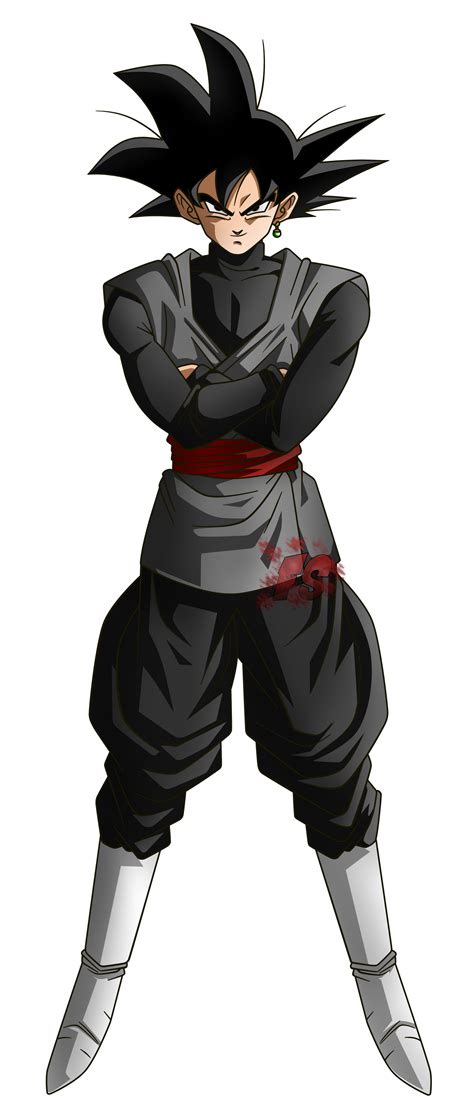 Because the super dragonballs can only be used once a year, his first wish was immortality. Goku Black V4 - RENDER - DRAGON BALL SUPER by ...