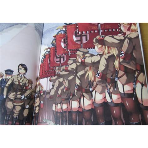 Moe Nazis Germany Military Uniform Book Kawaii Girl Manga
