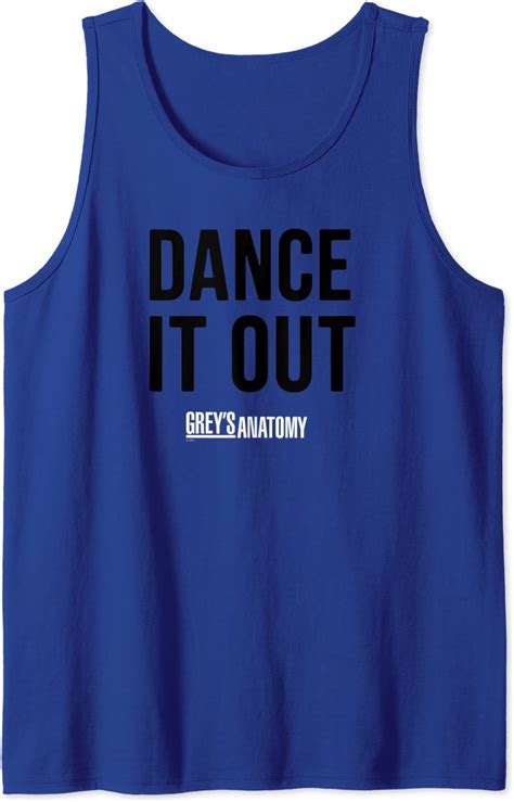 Greys Anatomy Dance It Out Tank Top Uk Clothing
