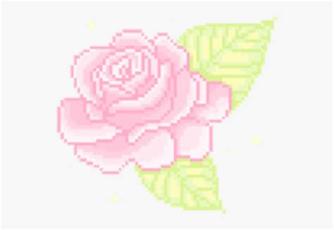 Garden Roses Pixel Art Gif Flower Pastel Aesthetic Pixel Art HD Png