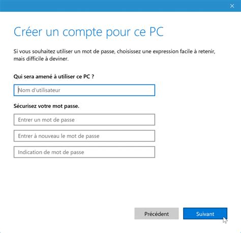 Créer un compte utilisateur local sur Windows 10 Le Crabe Info