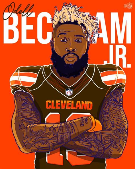 Pin By Chris On Drawing Characters Beckham Jr Odell Beckham Jr