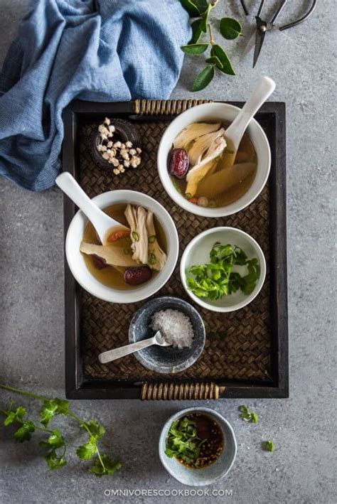 Chinese Herbal Chicken Soup Omnivores Cookbook