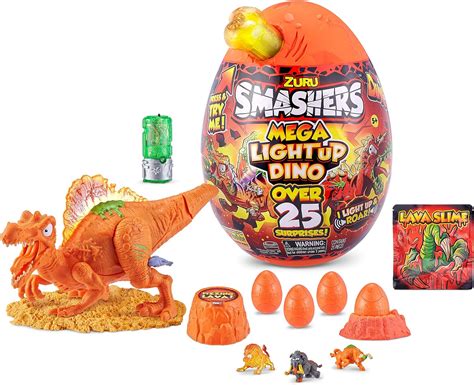 Zuru Smashers Dino Island Mega Egg Assorted Ubicaciondepersonascdmx