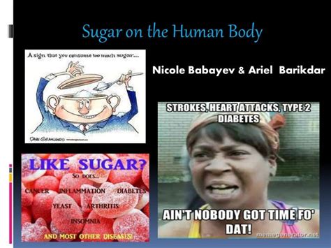 The Effects Of Sugar On The Human Body