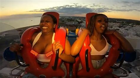 Slingshot Ride Girl Fail Compilation Funny And Shocking Moments 52