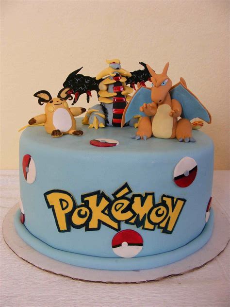 Pokemon Cake Pikachu Birthday Cake