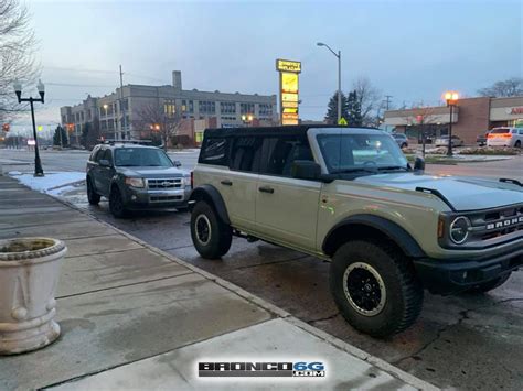 Spotted 2021 Ford Bronco Looks Rapid Red Cool With Strange “fastback