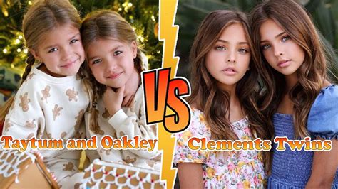 Taytum And Oakley Fisher Vs Clements Twins Transformation 👑 New Stars
