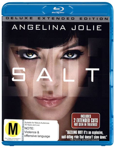 Salt Deluxe Extended Edition Blu Ray Buy Now At Mighty Ape NZ