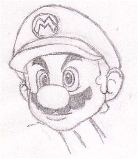 Mario Sketch By Supermario228 On Deviantart
