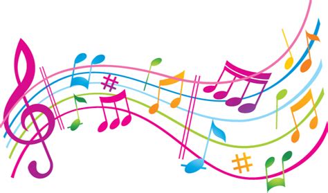 Cartoon doodles music illustration on transparent background png. Resource To Allow For Congregants And Newcomers To - Colorful Music Note Transparent Background ...