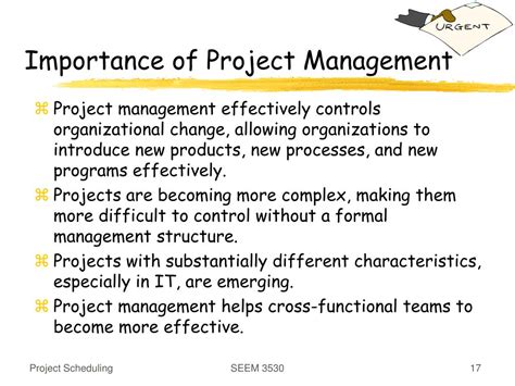 Importance Of Project Management / Importance of Project Management ...