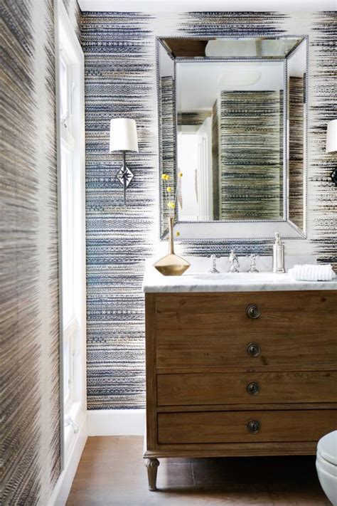 Eclectic Powder Room With Contemporary Southwestern