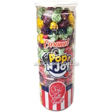 Popn Joy Popcorn Tutti Frutti Sweet Vibez