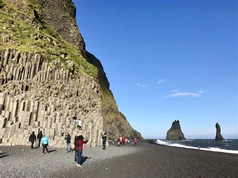The Drama Of Icelands Reynisfjara Vik Beach One Girl Whole World