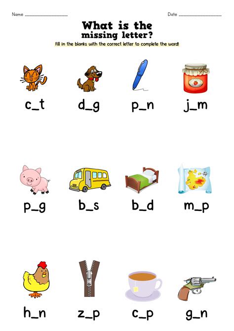 14 Best Images Of Blending Words Worksheets For Kindergarten Initial