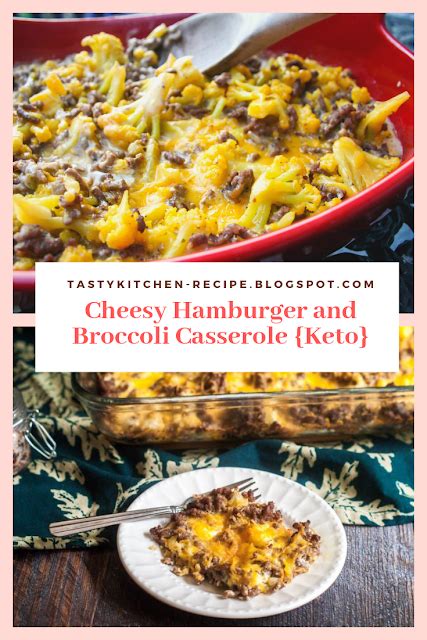 Step 2 in a skillet over medium heat, mix the ground beef, mushrooms, and onion. Cheesy Hamburger and Broccoli Casserole {Keto} - Easy ...