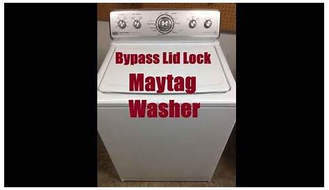 Maytag Bravos X Washer Manual