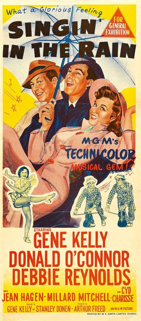 singin in the rain 1952 classic movie posters cinema posters movie posters vintage classic