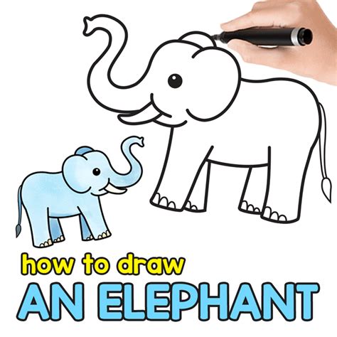 Elephant Pencil Drawing Easy Bestpencildrawing