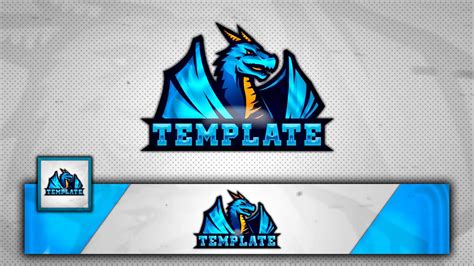 Free Gamingclan Mascot Logo Banner Avatar Template