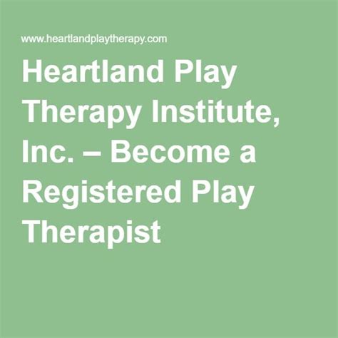 Become A Registered Play Therapist Play Therapist Play Therapy Training Play Therapy