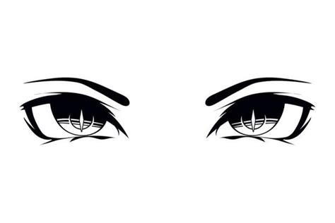 Anime Eyes Vector Art Icons And Graphics For Free Download