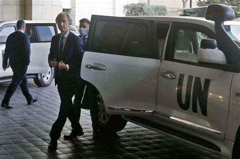 un syria envoy expects regime opposition to resume talks daily sabah
