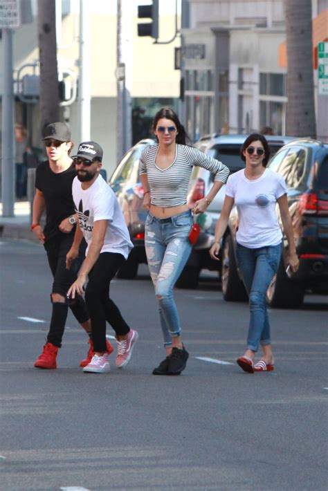Kendall Jenner Booty In Tight Ripped Jeans Out In Beverly Hills August 2015 • Celebmafia