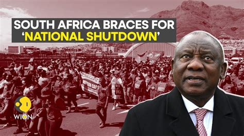 Economic Freedom Fighters Call For Shutdown While Protests Rage In Many